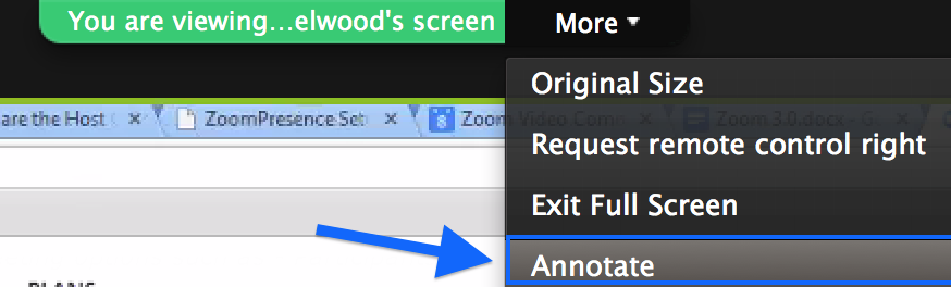 Sharing Your Screen in Zoom